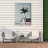 Vintage Coastal Outdoor Canvas Art Decor Print - 28x40